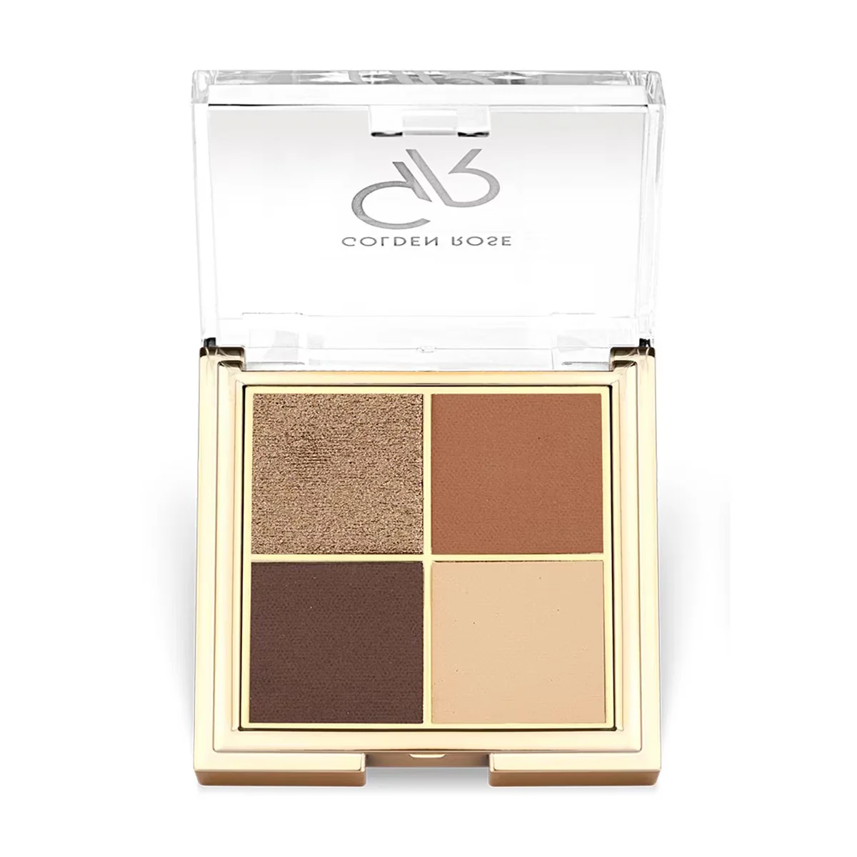 Golden Rose Quattro Eyeshadow Palette No: 04 coffee Dream