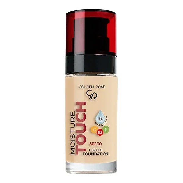 Golden Rose Moisture Touch Liquid Foundation SPF20 No: 106 1 pcs