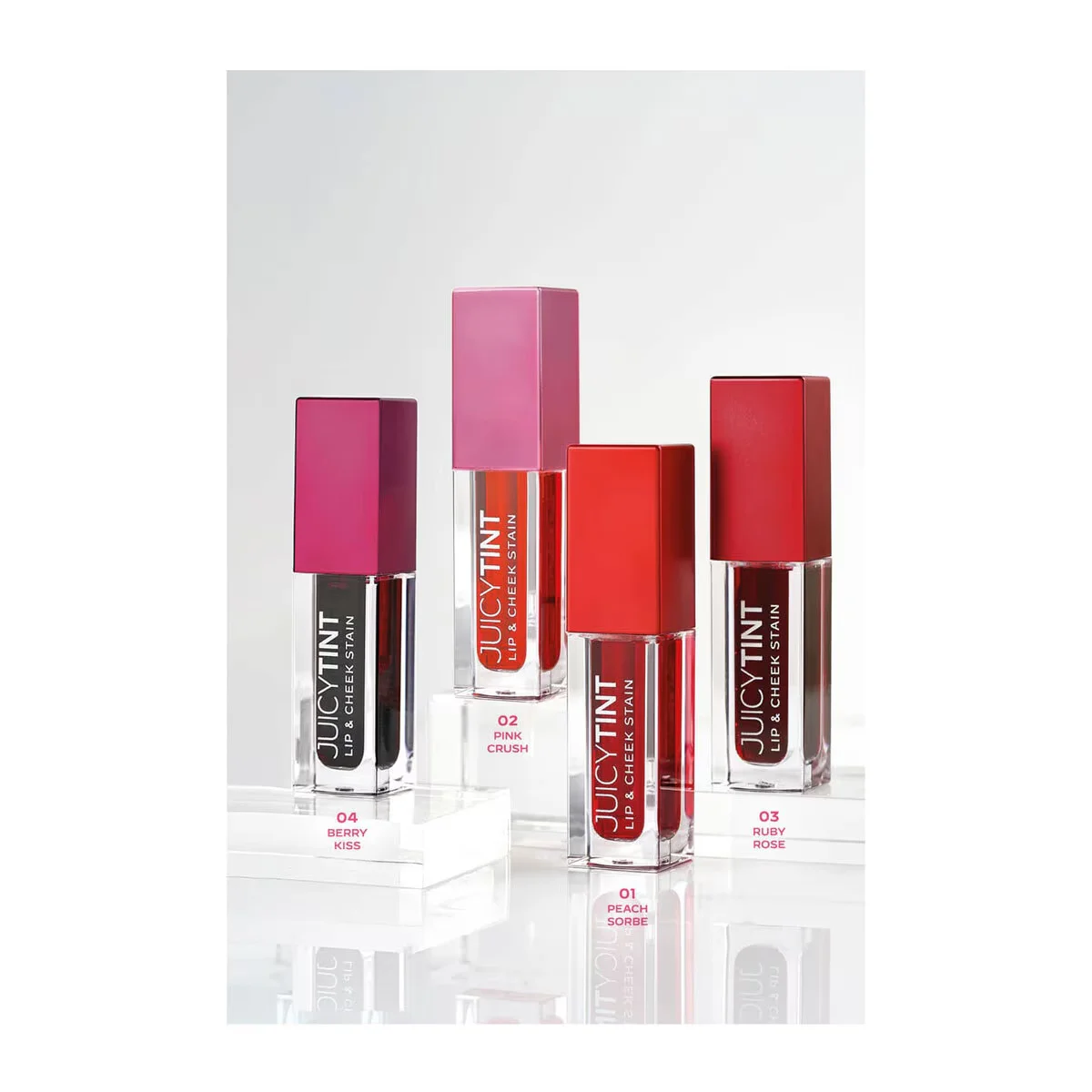 Golden Rose Juicy Tint Lippen- und Wangenfarbe mit Hyaluronsäure