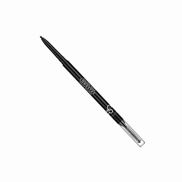 Golden Rose Water-Resistant Eyebrow Pencil with Brush, 1 pc