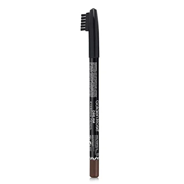 Golden Rose Eyebrow Pencil with Shaping Brush - Define & Shape