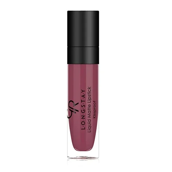 Golden Rose Liquid Matte Lipstick - Long-Lasting Color
