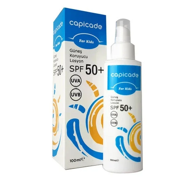 Capicade SPF50+ Kids Sunscreen Lotion 100ml - Safe & Gentle