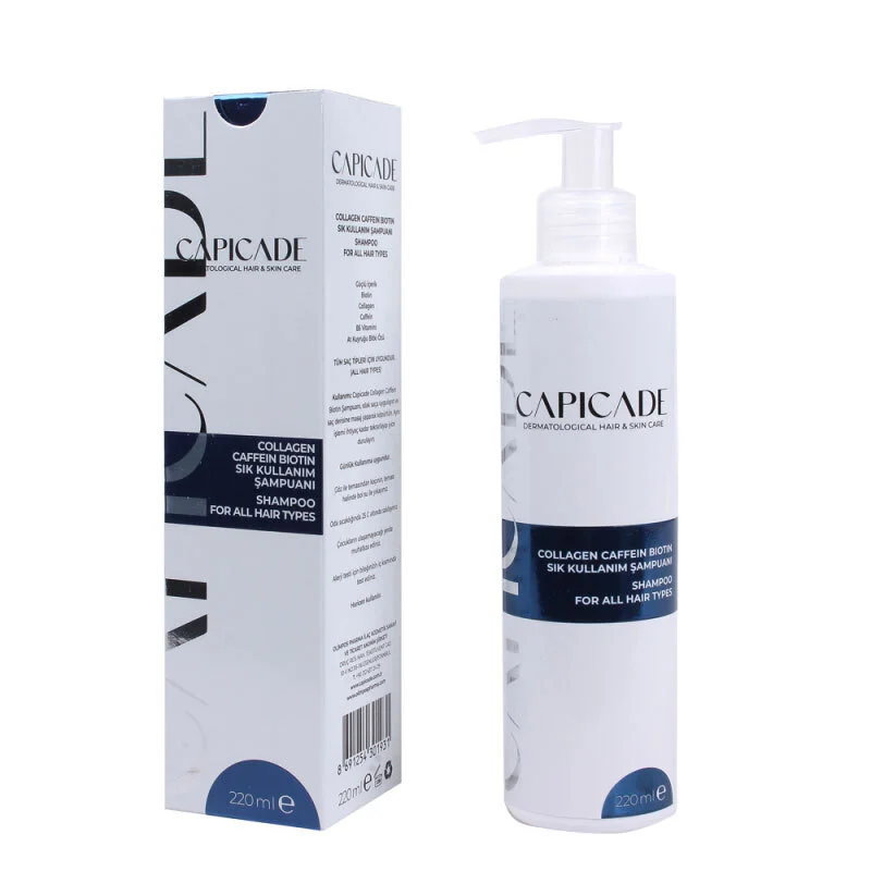 Capicade Collagen Caffeine Biotin Frequent Use Shampoo 220 ml