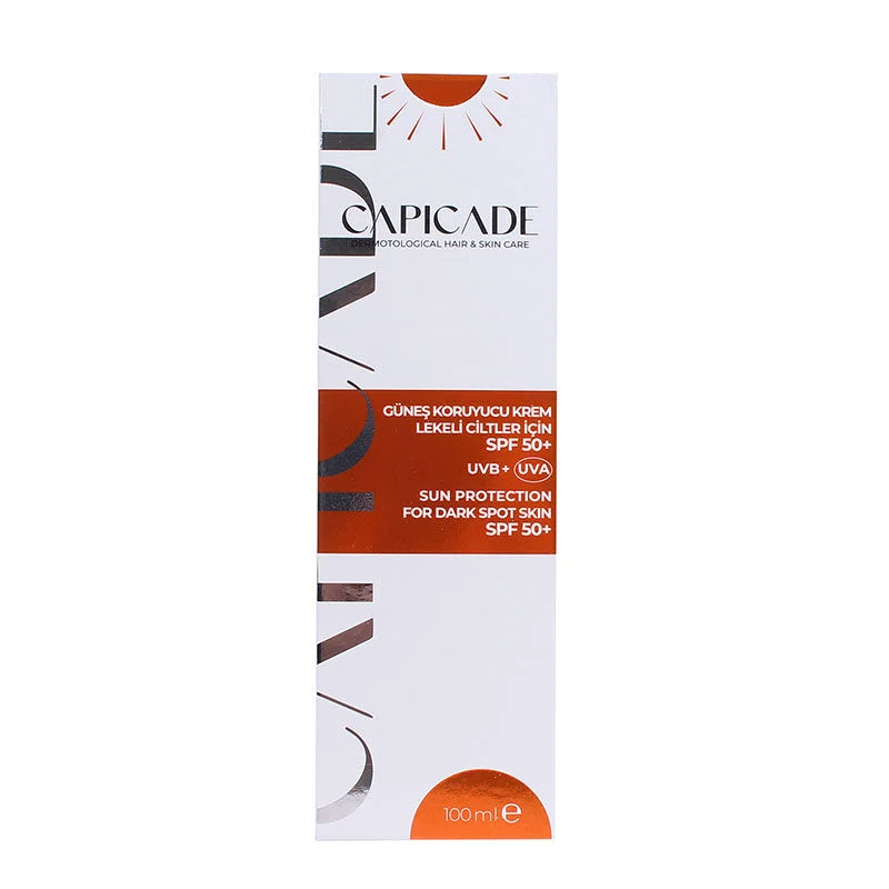 Capicade Spf50+ Sunscreen Cream For Blemished Skin 100 ml