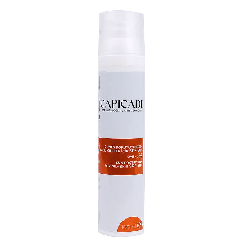 Capicade Spf50+ Sunscreen Cream 100 ml - Irregular And Oily Skin