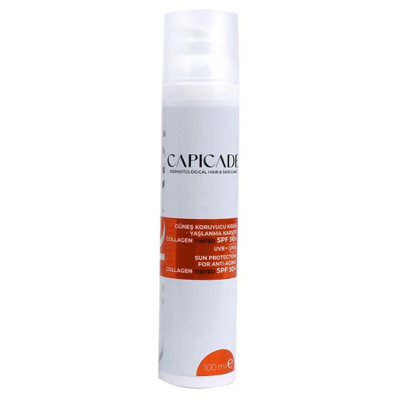 Capicade Spf 50+ Collagen Tinted Sunscreen Cream 100 ml
