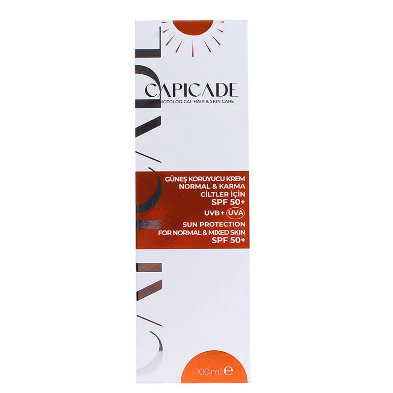 Capicade Sunscreen Cream Spf50+ 100 ml