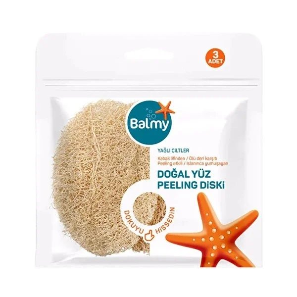 Balmy Pumpkin Face Peeling Disc 3 pack