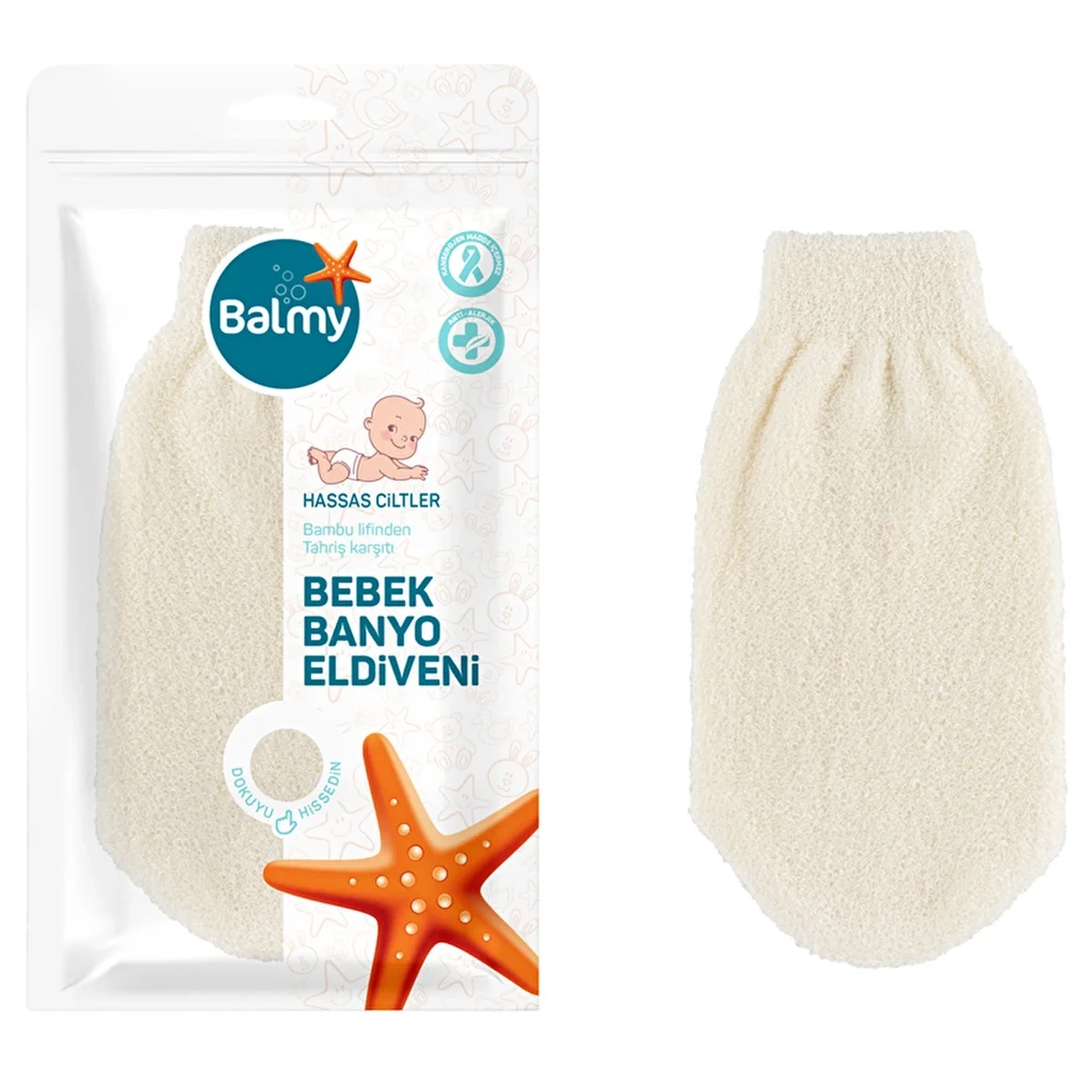 Balmy Baby Bamboo Baby Bath Glove