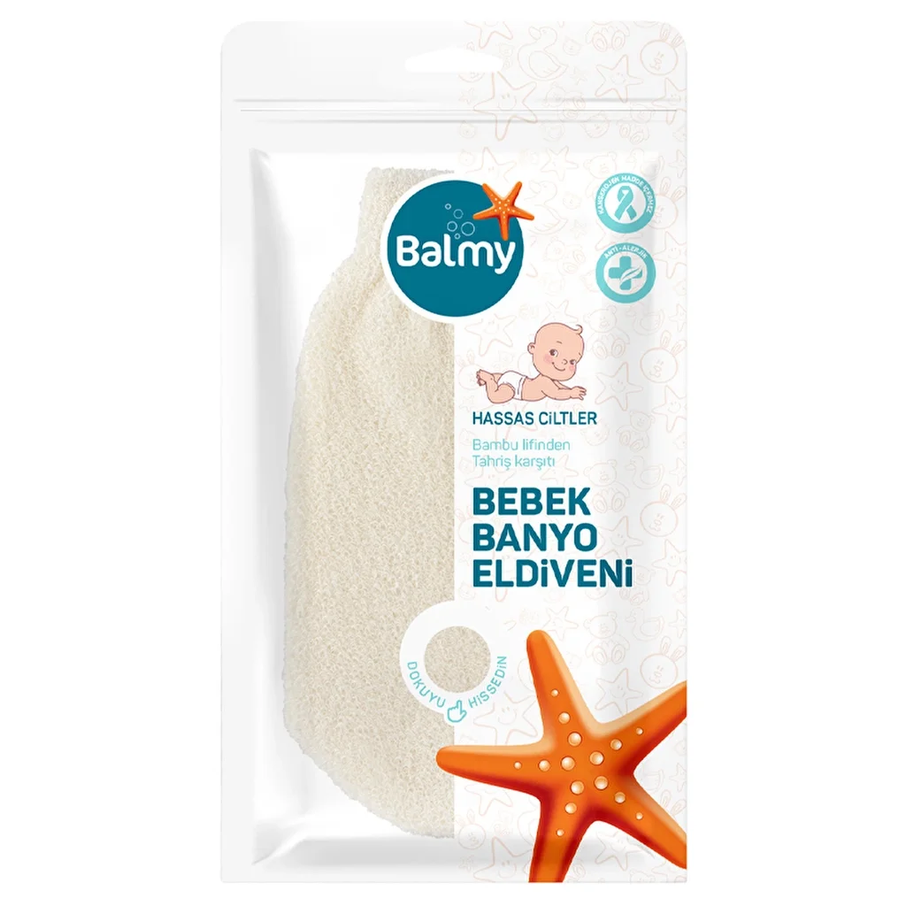 Balmy Baby Bamboo Baby Bath Glove