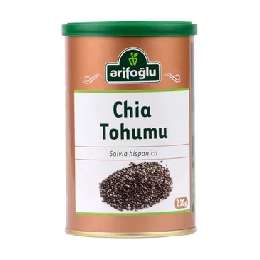 Arifoglu Chia Seeds 200g - Omega-3 Superfood for Health
