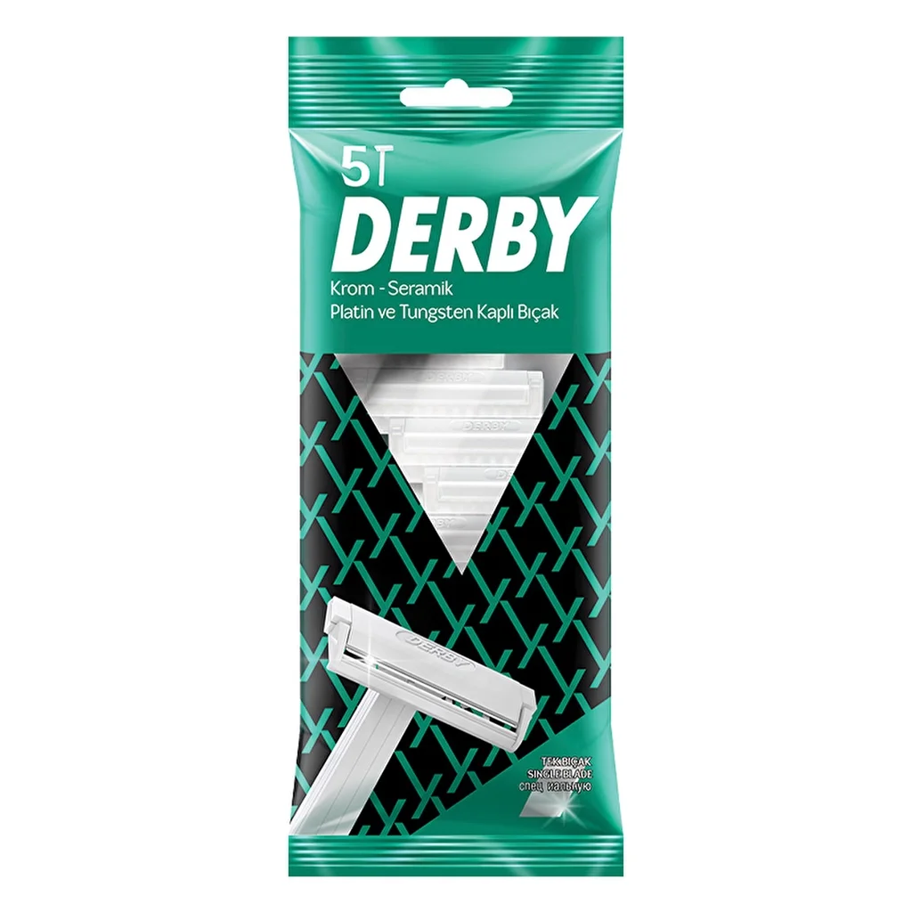 Derby Razor Single 5 pack