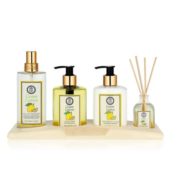 Eyüp Sabri Tuncer Çeşme Lemon 4-pcs Personal Care Set