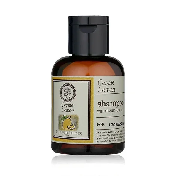 Eyüp Sabri Tuncer Organic Olive Oil Shampoo Çeşme Lemon 50 ml