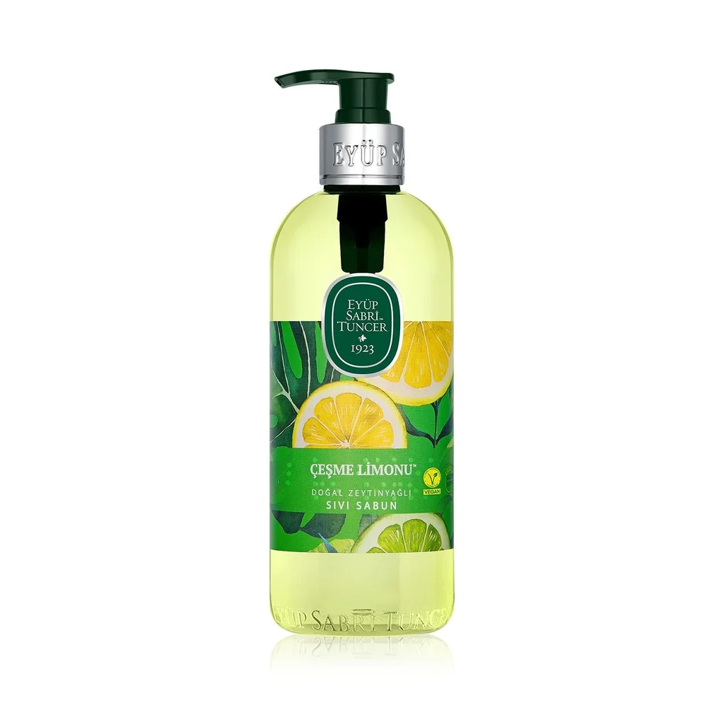 Eyüp Sabri Tuncer Natural Olive Oil Liquid Soap Çeşme Lemon 500 ml