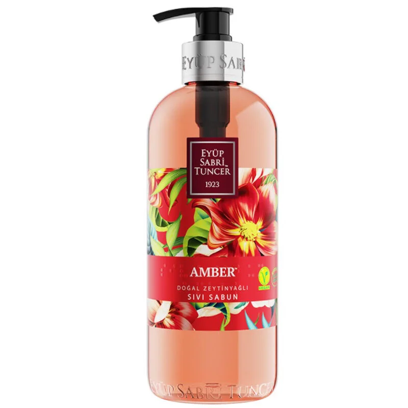 Eyüp Sabri Tuncer Natural Olive Oil Liquid Soap Amber 500 ml