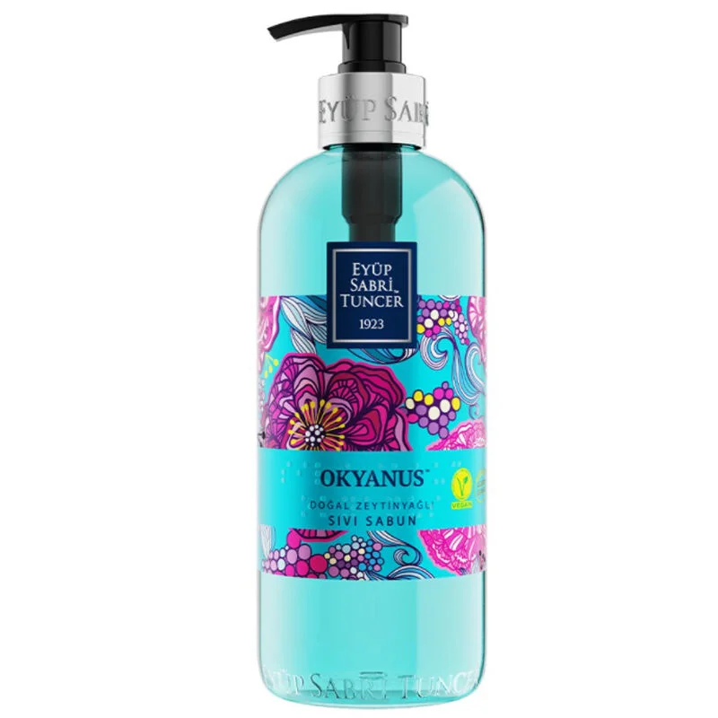 Eyüp Sabri Tuncer Natural Olive Oil Liquid Soap Ocean 500 ml