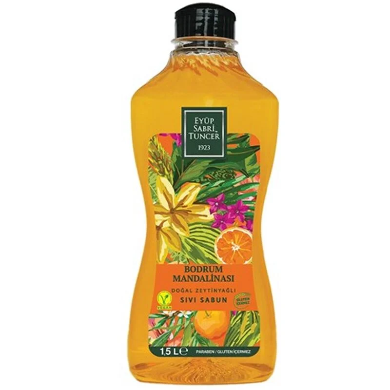Eyüp Sabri Tuncer Bodrum Tangerine Liquid Soap 1.5 l