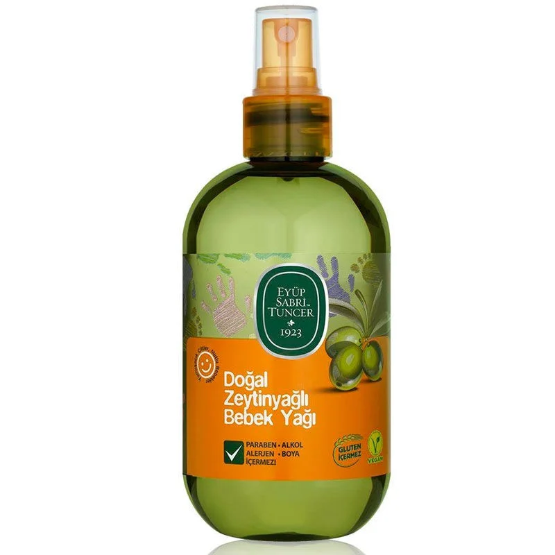 Eyüp Sabri Tuncer Natural Olive Oil Baby Oil 280 ml
