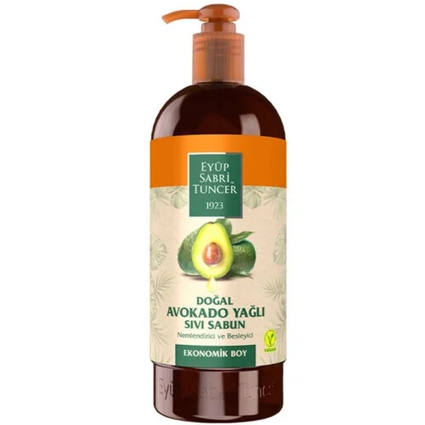 Eyüp Sabri Tuncer Natural Avocado Oil Liquid Soap Economic Size 750 ml