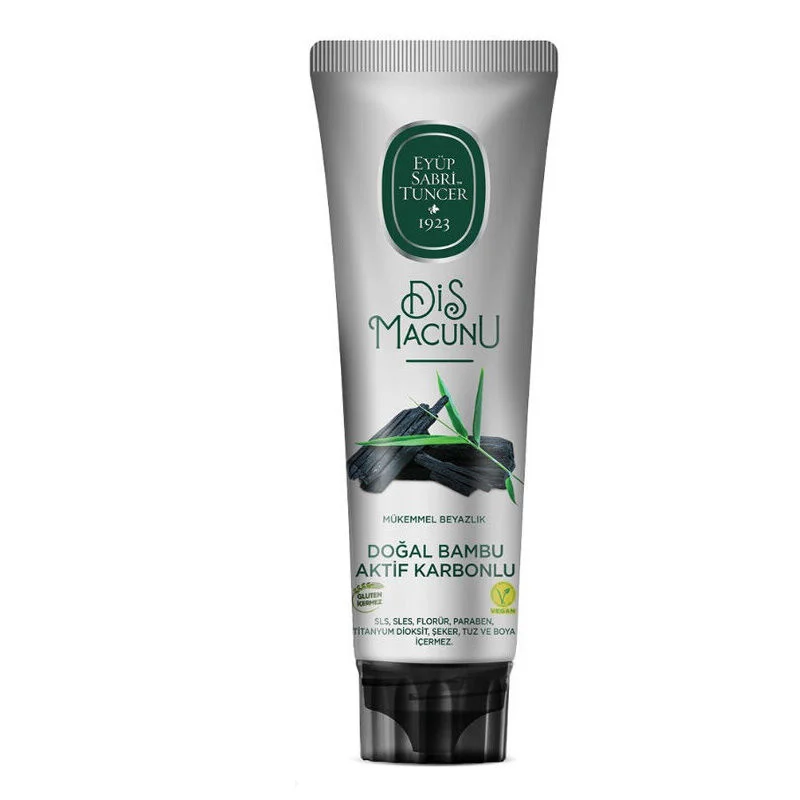 Eyüp Sabri Tuncer Natural Bamboo Activated Carbon Toothpaste 90 ml