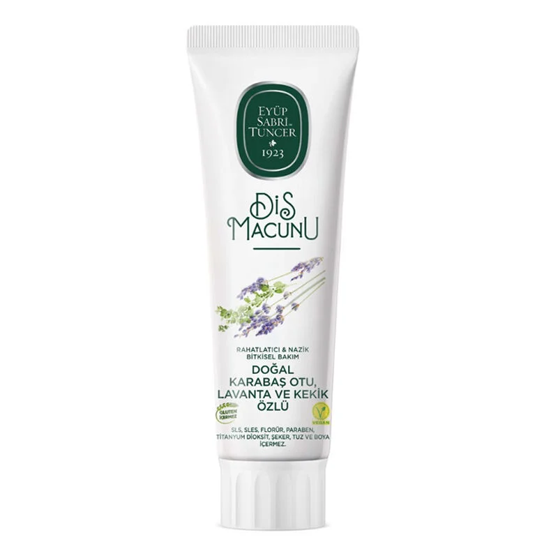 Eyüp Sabri Tuncer Natural Black Pepper - Lavender And Thyme Extract Toothpaste 90 ml