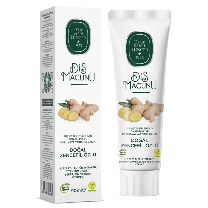 Eyüp Sabri Tuncer Zahnpasta mit natürlichem Ingwerextrakt 90 ml