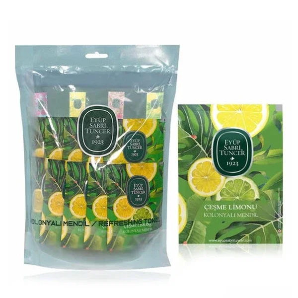 Eyüp Sabri Tuncer Çeşme Lemon Refreshing Towel 50 pcs