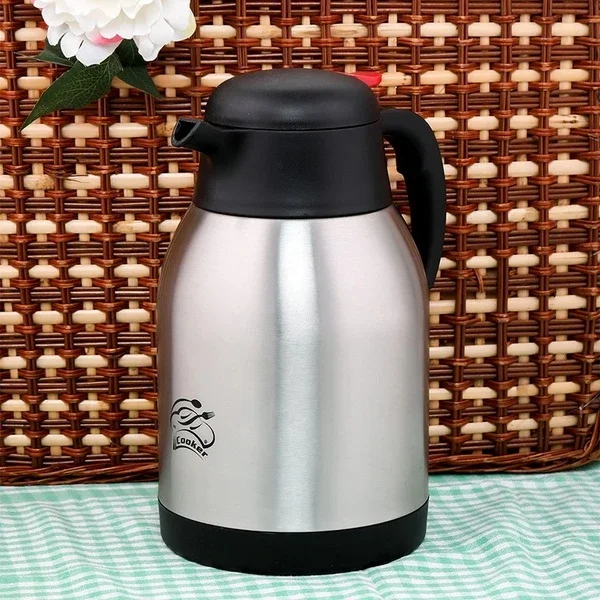 CKR2005 Stainless Steel 2L Thermos - Hot/Cold 24H, Durable Design