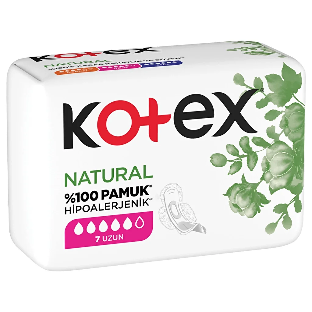 Kotex Natural Ultra Single Long Hygienic Pads 7 pack