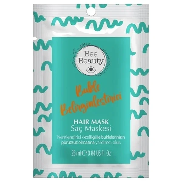 Bee Beauty Locken definierende Haarkur - Feuchtigkeitsspendende Frizz-Kontrolle 25ml