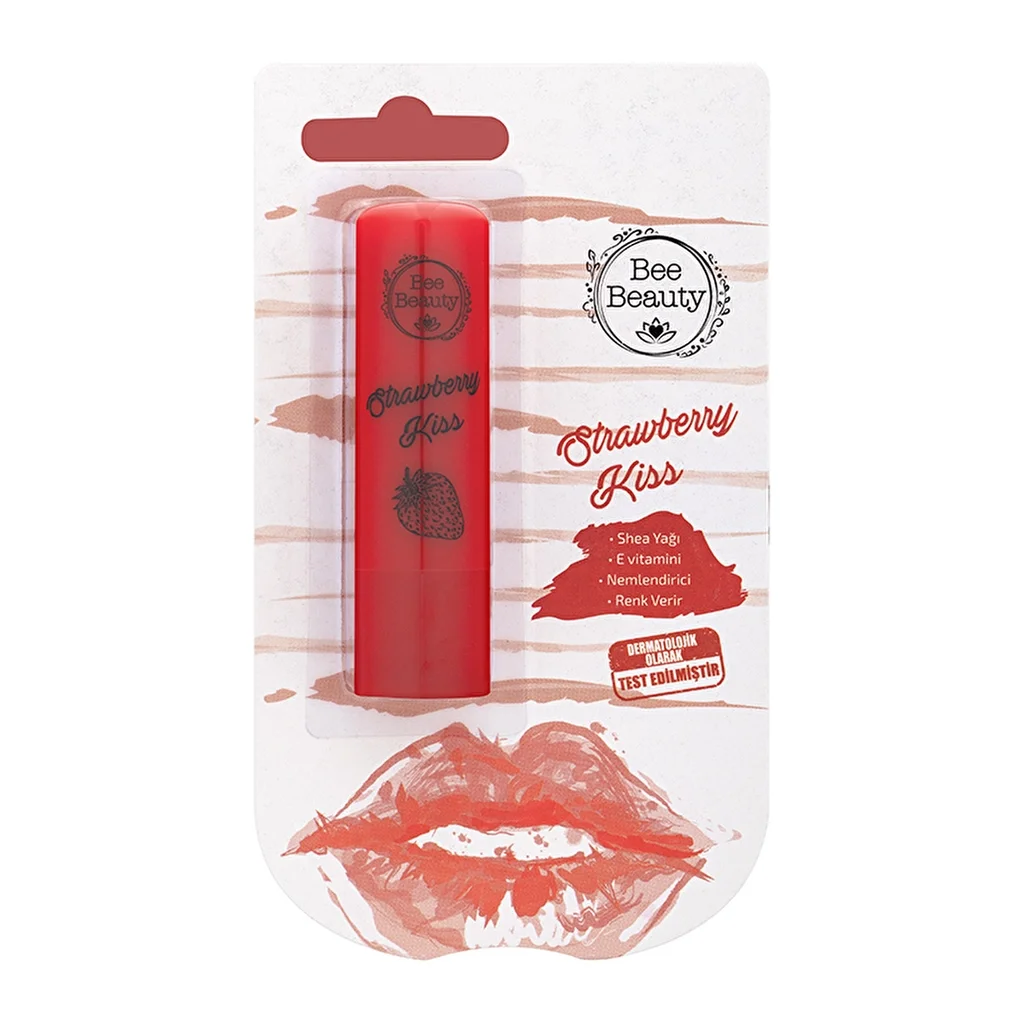 Bee Beauty Lip Balm Strawberry Kiss