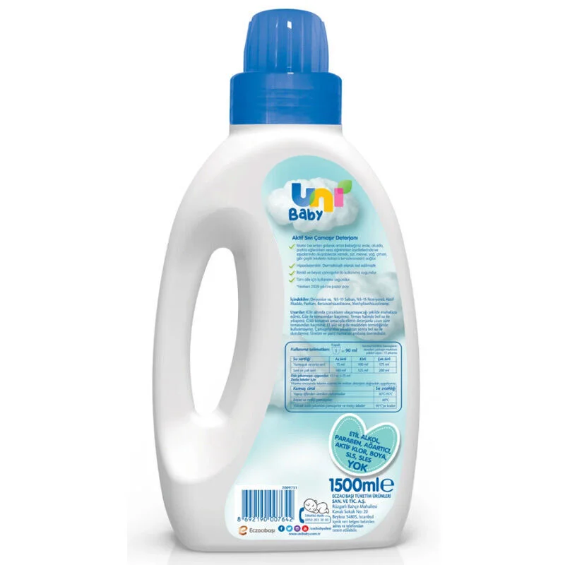 Uni Baby Hypoallergenisches Waschmittel 1500ml