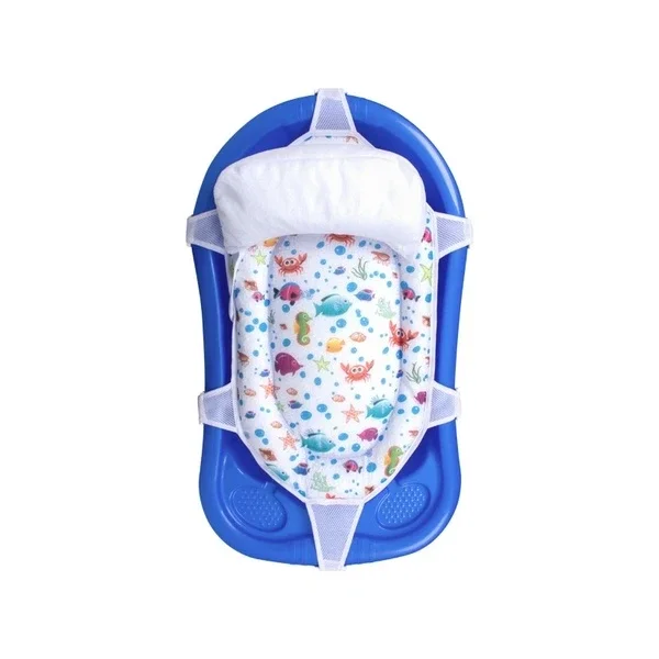 Sevi Bebe Supported Baby Bath Net - Aquarium Pattern
