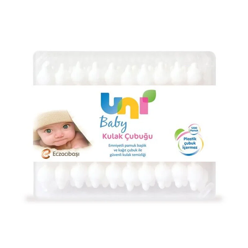 Uni Baby Ear Sticks 60 pcs