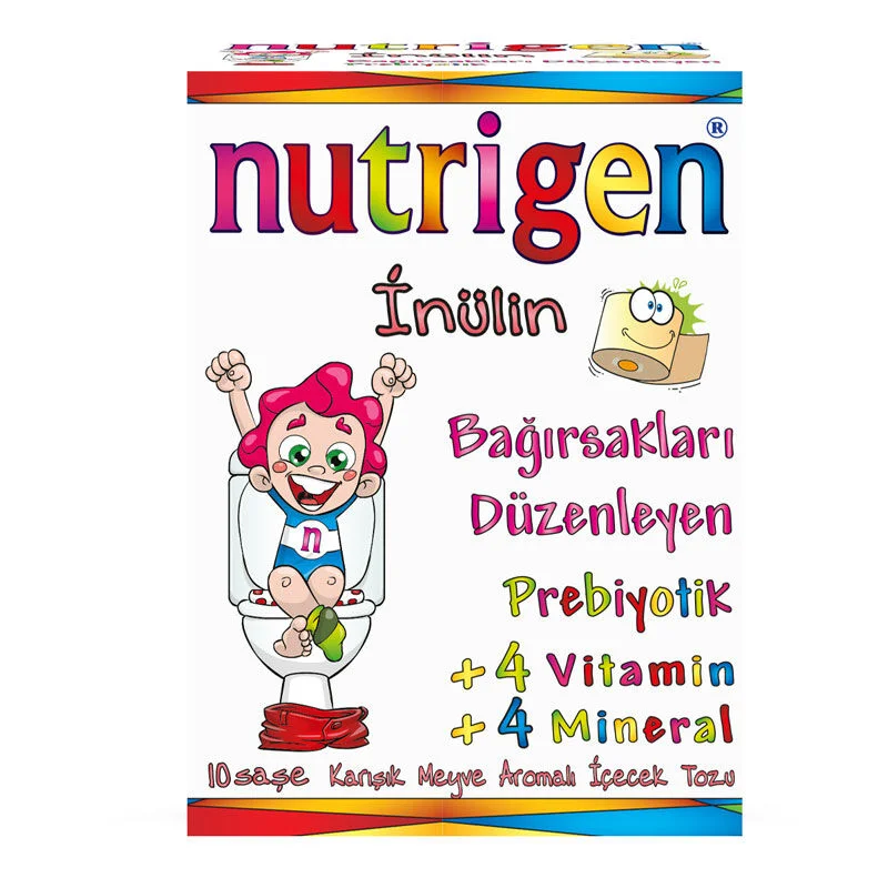 Nutrigen Prebiotic Mixed Fruit Flavored Inulin 10 sachets
