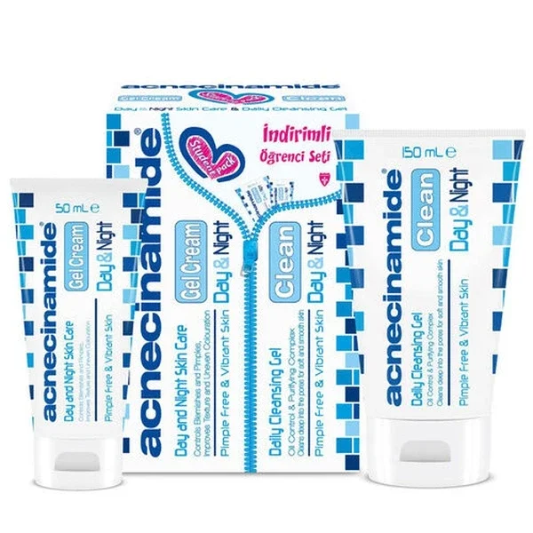 Acnecinamide Student Set: Day & Night Acne Solution Kits