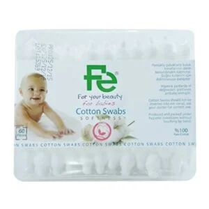 Fe Safety Ear Sticks 60 pcs