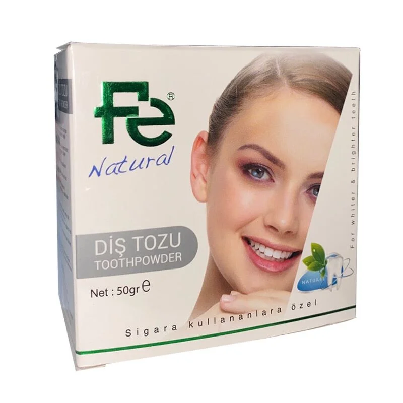 بودرة تبييض الأسنان من في Fe