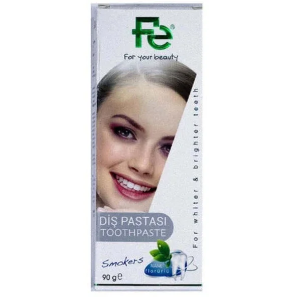 Fe Minty Smokers Toothpaste 90g - Fresh Breath & Stain Removal