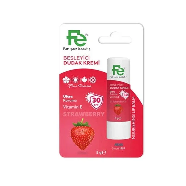 Fe Nourishing Lip Balm Spf30 strawberry 5 gr