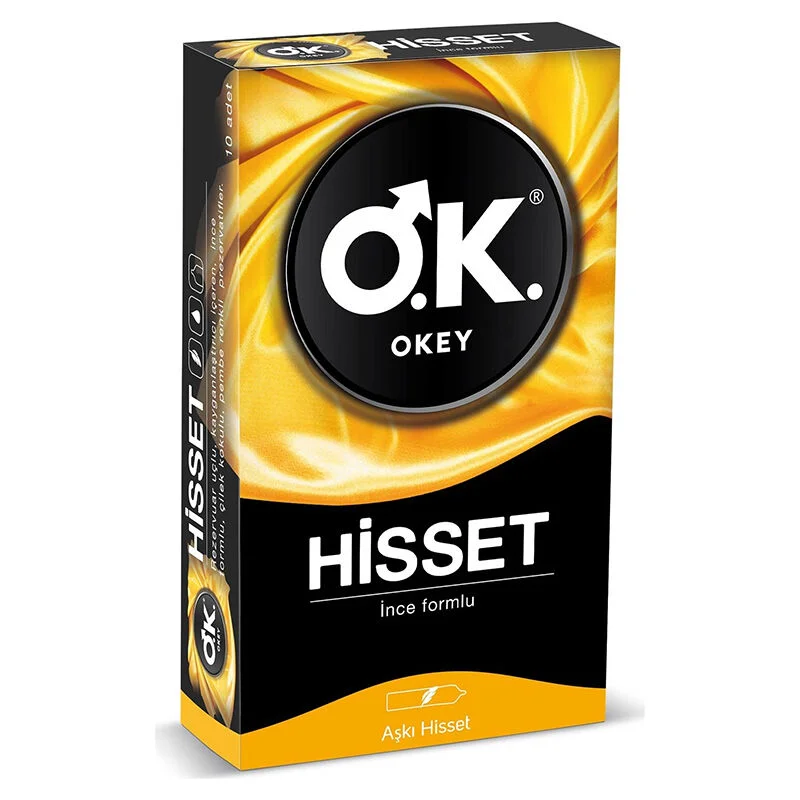 Okey Feel 10er Pack Kondome - Sichere & Diskrete Schutz