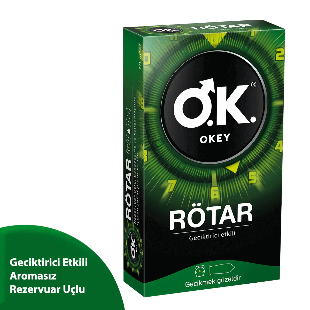Okey Delay Kondome 10 Stück - Zusätzlicher Schutz &amp; Komfort
