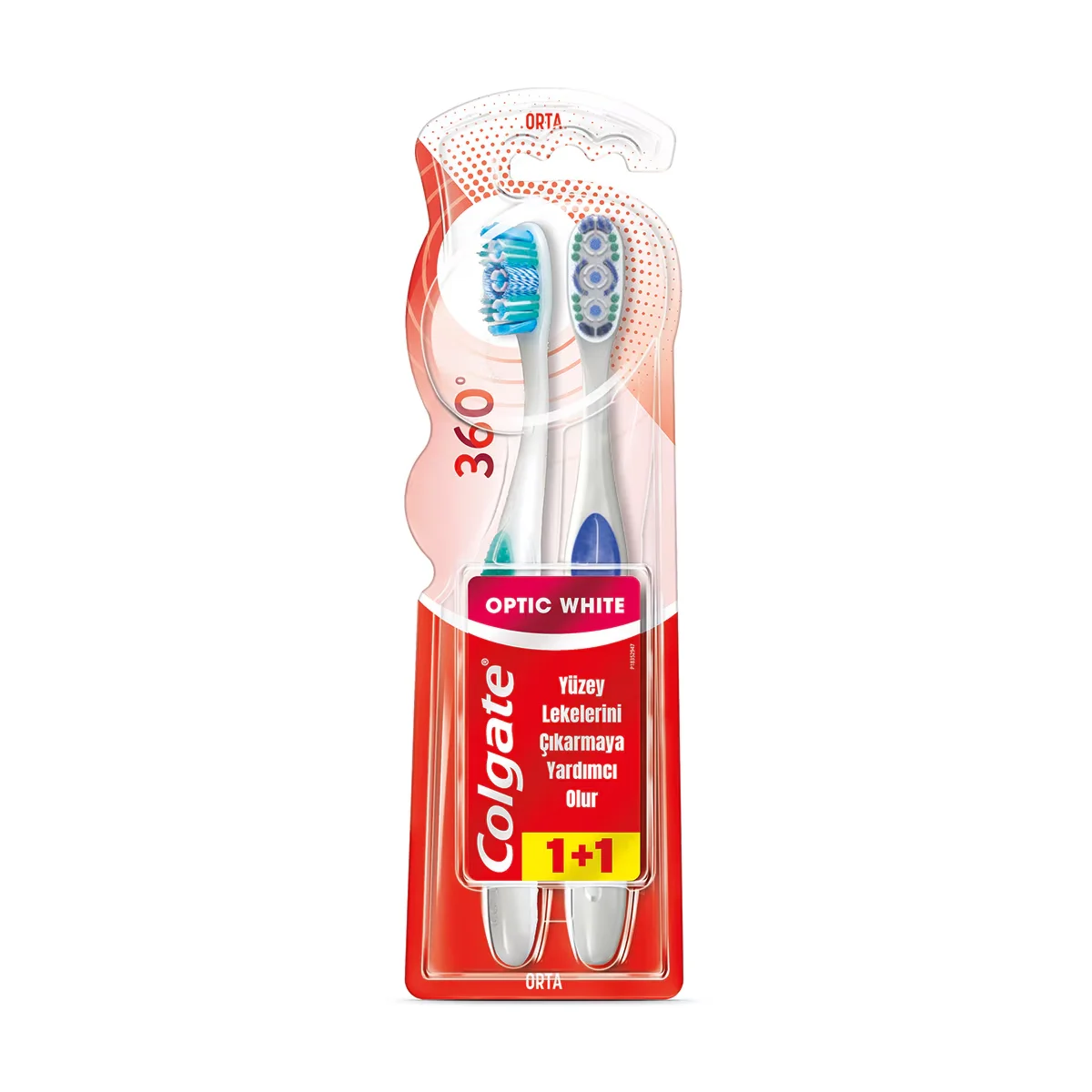 Colgate 360 optical White Toothbrush Medium