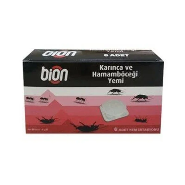 Bion 6er Pack Kakerlaken- und Ameisenköder - Effektive Schädlingsbekämpfung