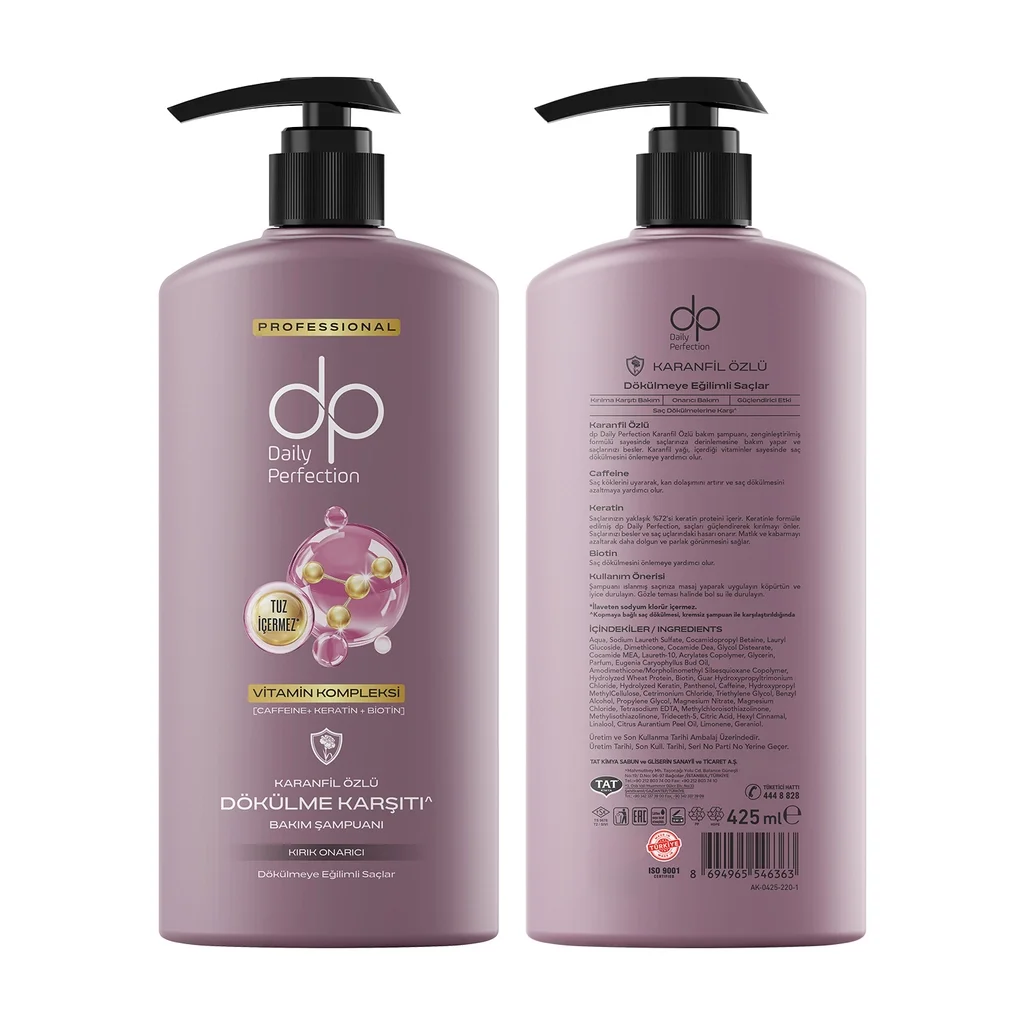 Dp Daily Perfection salzfreies Nelken-Shampoo 425ml