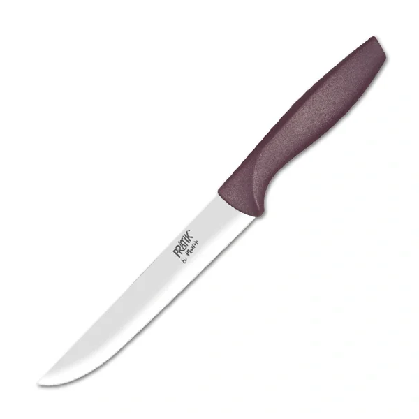 Praktisches lila 15 cm Küchenmesser - Hochkohlenstoffstahl, ergonomisch