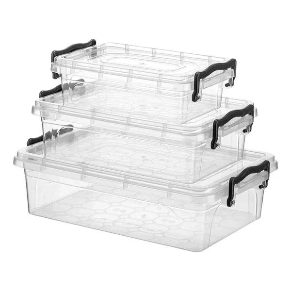 Bee Home 3-Piece Dishwasher-Safe Polypropylene Storage Set