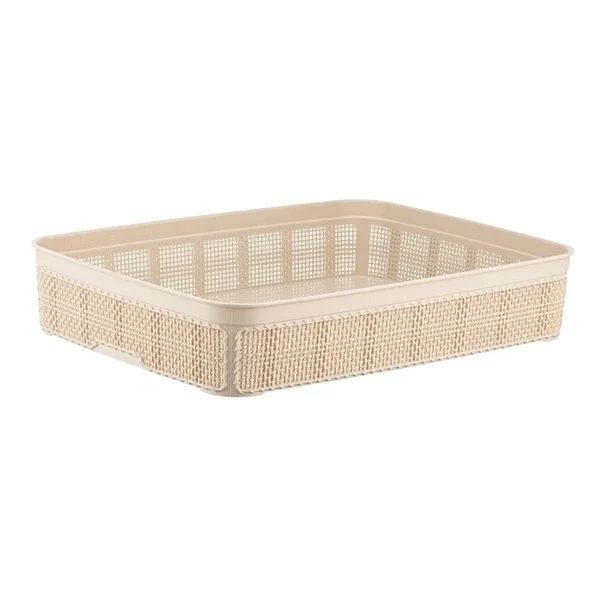 Bee Home Jute Multi-Purpose Basket 2.5L - Durable & Versatile